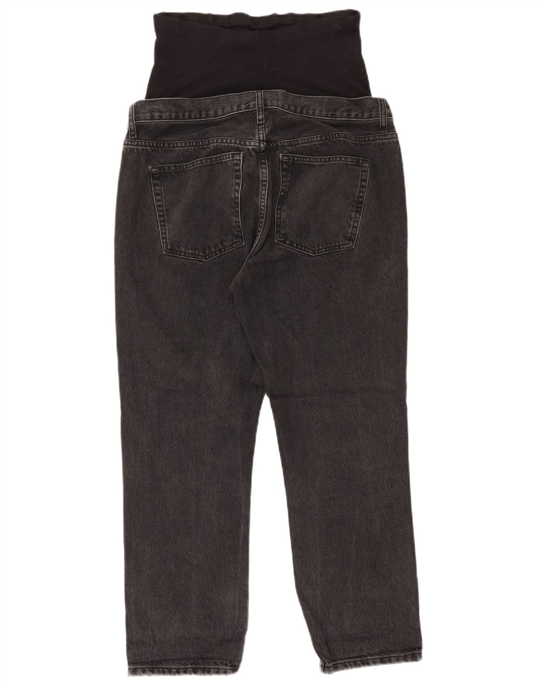 Topshop Jeans dritti premaman da donna W28 L26 viscosa nera