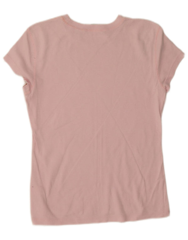 T-shirt da donna Tommy Hilfiger Top UK 14 grande cotone rosa