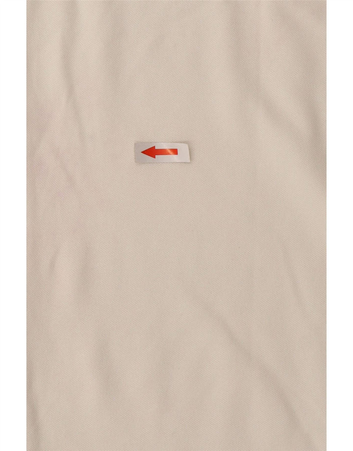 Polo da donna Fred Perry con volant sul davanti UK 20 2XL Bianca