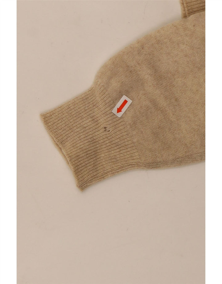 Maglione maglione girocollo da donna Benetton Beige medio