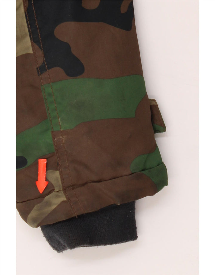 Giacca Parka con cappuccio Zara per ragazzi 13-14 anni mimetica multicolore