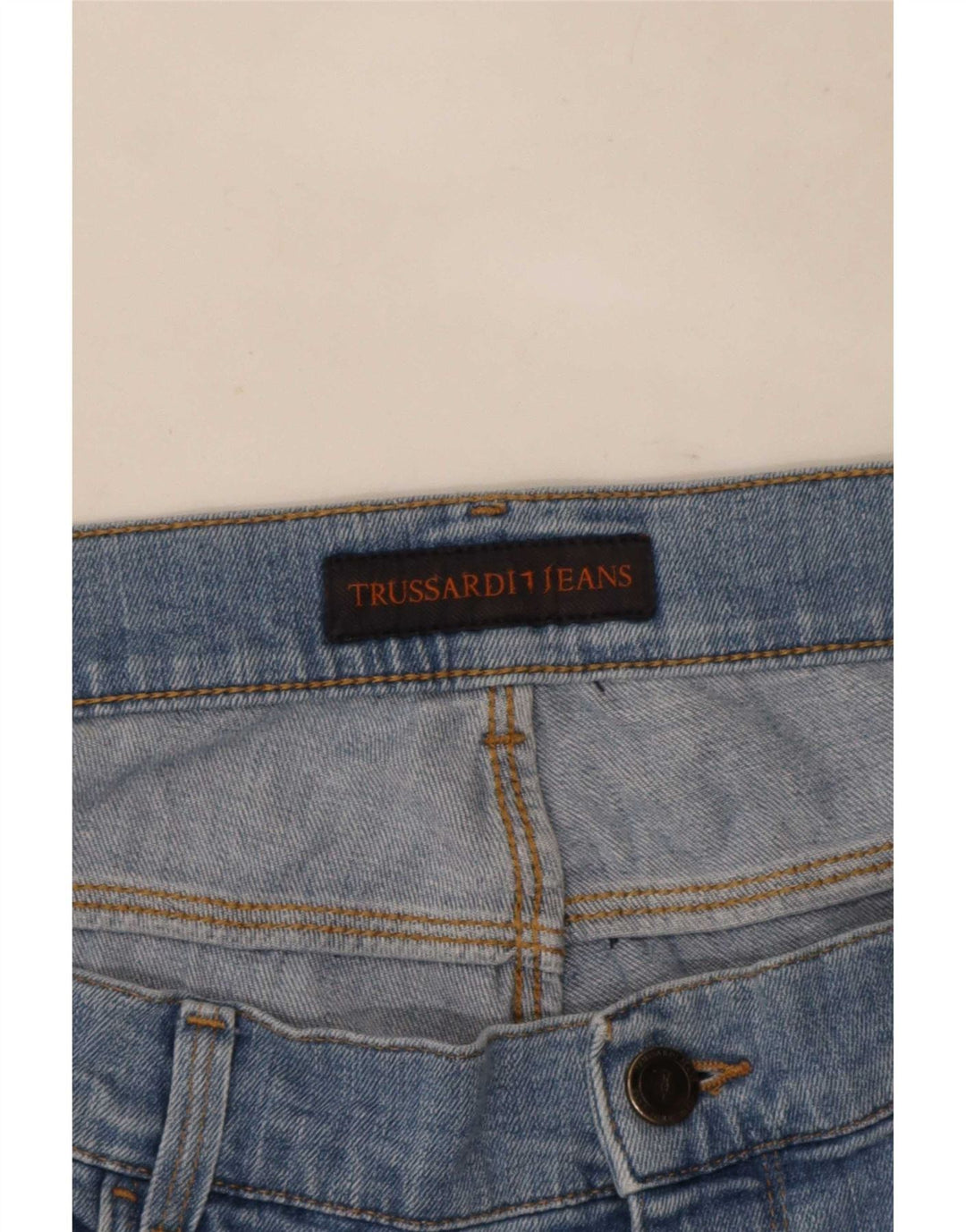 Jeans Dritti Uomo Trussardi W40 L36 Blu