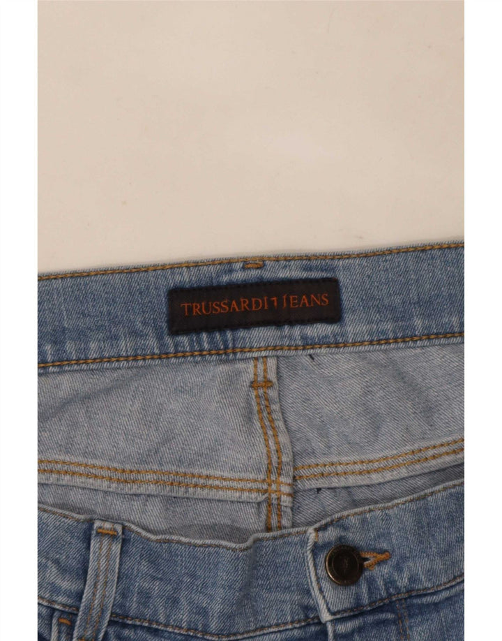 Jeans Dritti Uomo Trussardi W40 L36 Blu