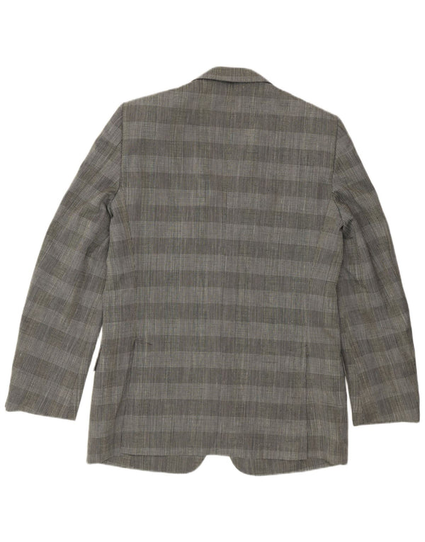 Giacca blazer a 2 bottoni da uomo Facis IT 52 XL poliestere pied de poule grigio