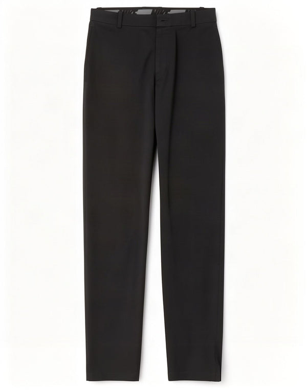 Nike Mens Dri Fit Slim Chino Trousers W30 L32 Black Polyester