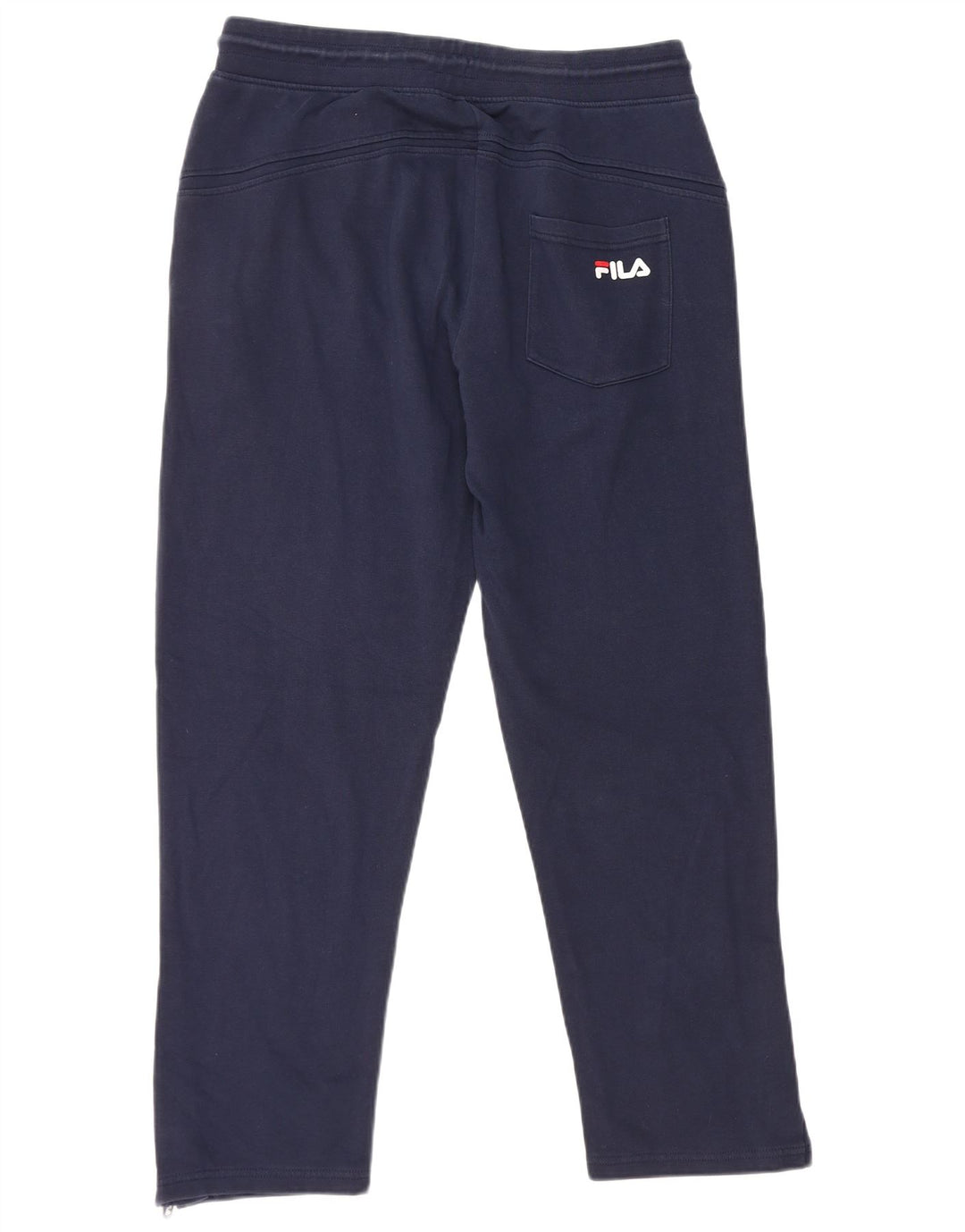 Pantaloni da tuta da uomo Fila Large in cotone blu navy