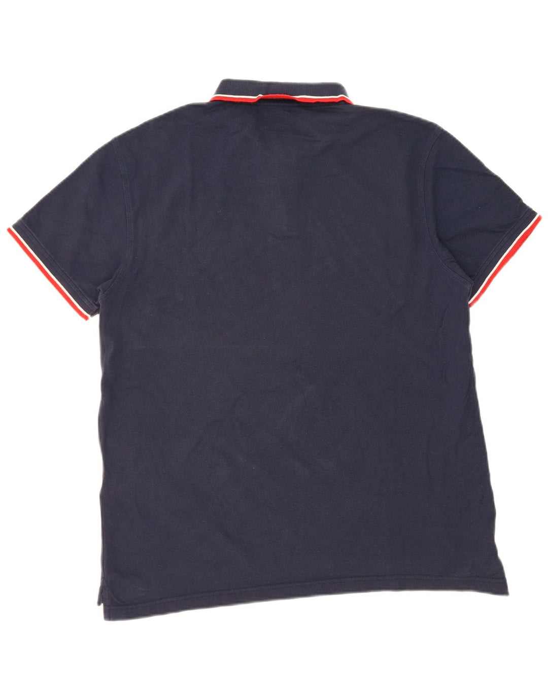LEVI'S Mens Polo Shirt XL Navy Blue Cotton
