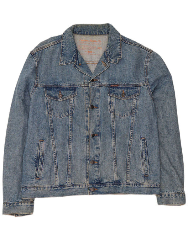 Giacca di jeans da uomo Carrera UK 44 2XL Cotone blu