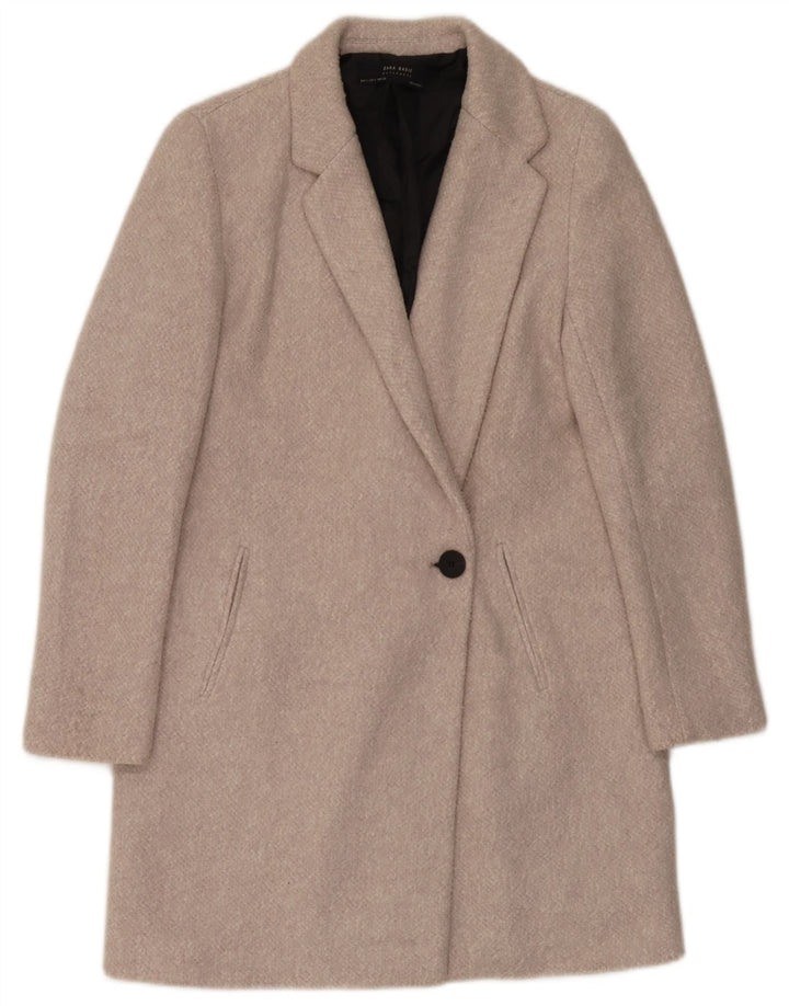 Cappotto Zara Donna UK 10 Small Beige