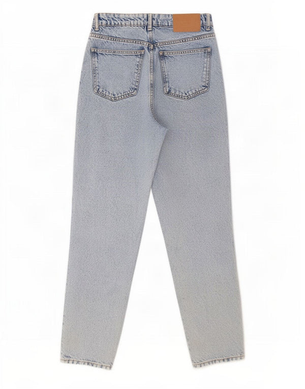 Jeans Zara da donna a vita alta EU 36 XS W26 L27 cotone blu