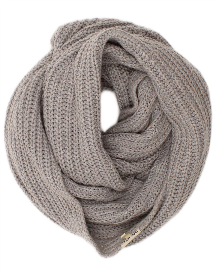 Sciarpa Snood in maglia da donna Jack Wills taglia unica grigia