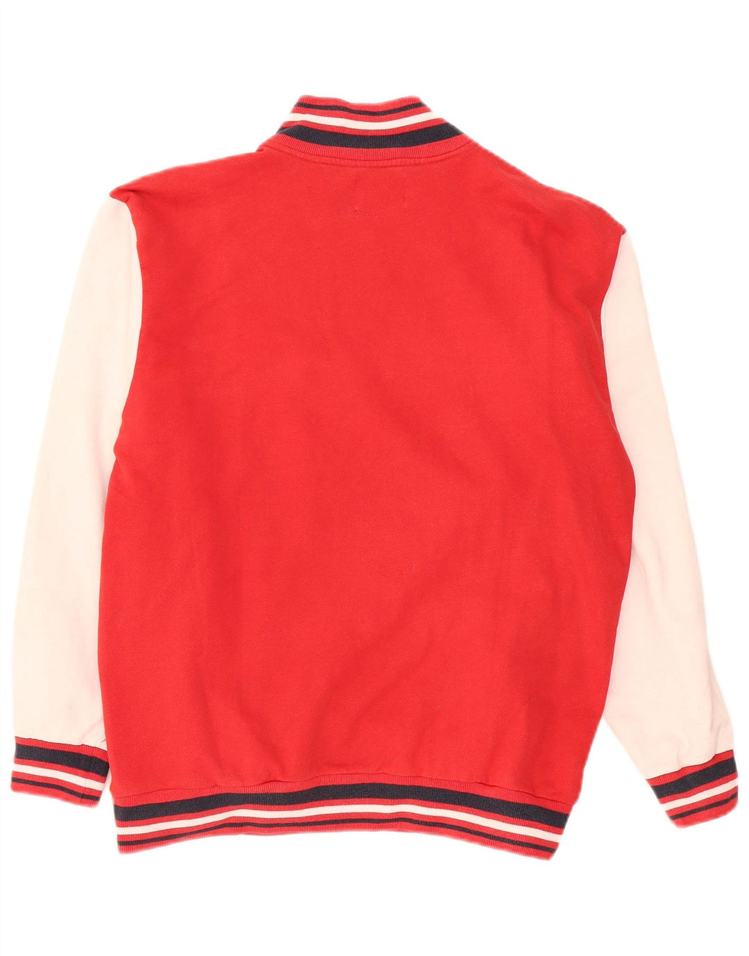 Sergio Tacchini Felpa grafica da uomo Maglione Large Rosso Colorblock
