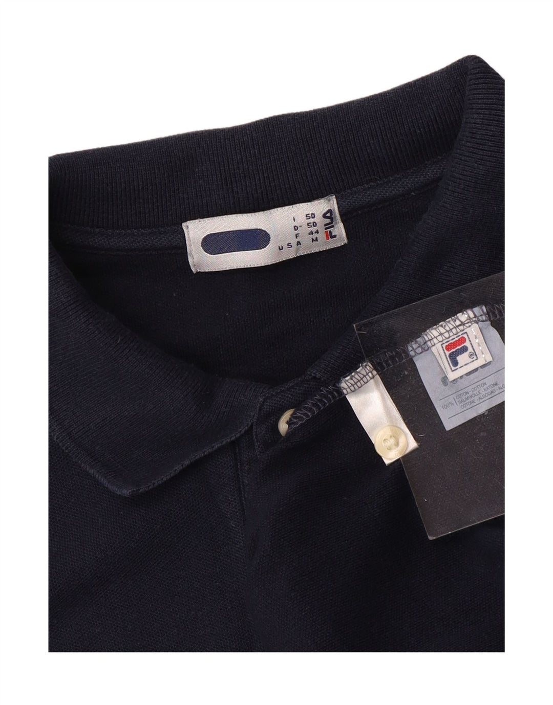 Polo Uomo FILA IT 50 Medio Blu Navy Cotone