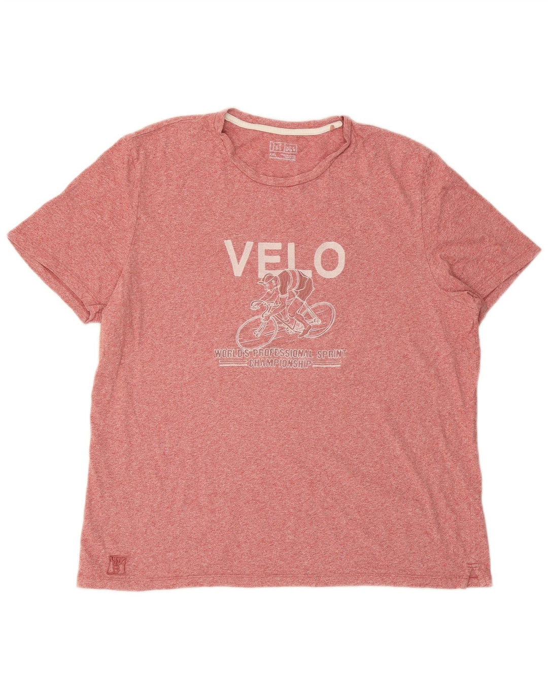 T-shirt grafica da uomo Fat Face Top 2XL cotone rosa