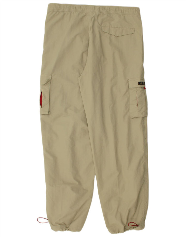 Pantaloni cargo da uomo Adidas Joggers medi W36 L32 poliammide kaki
