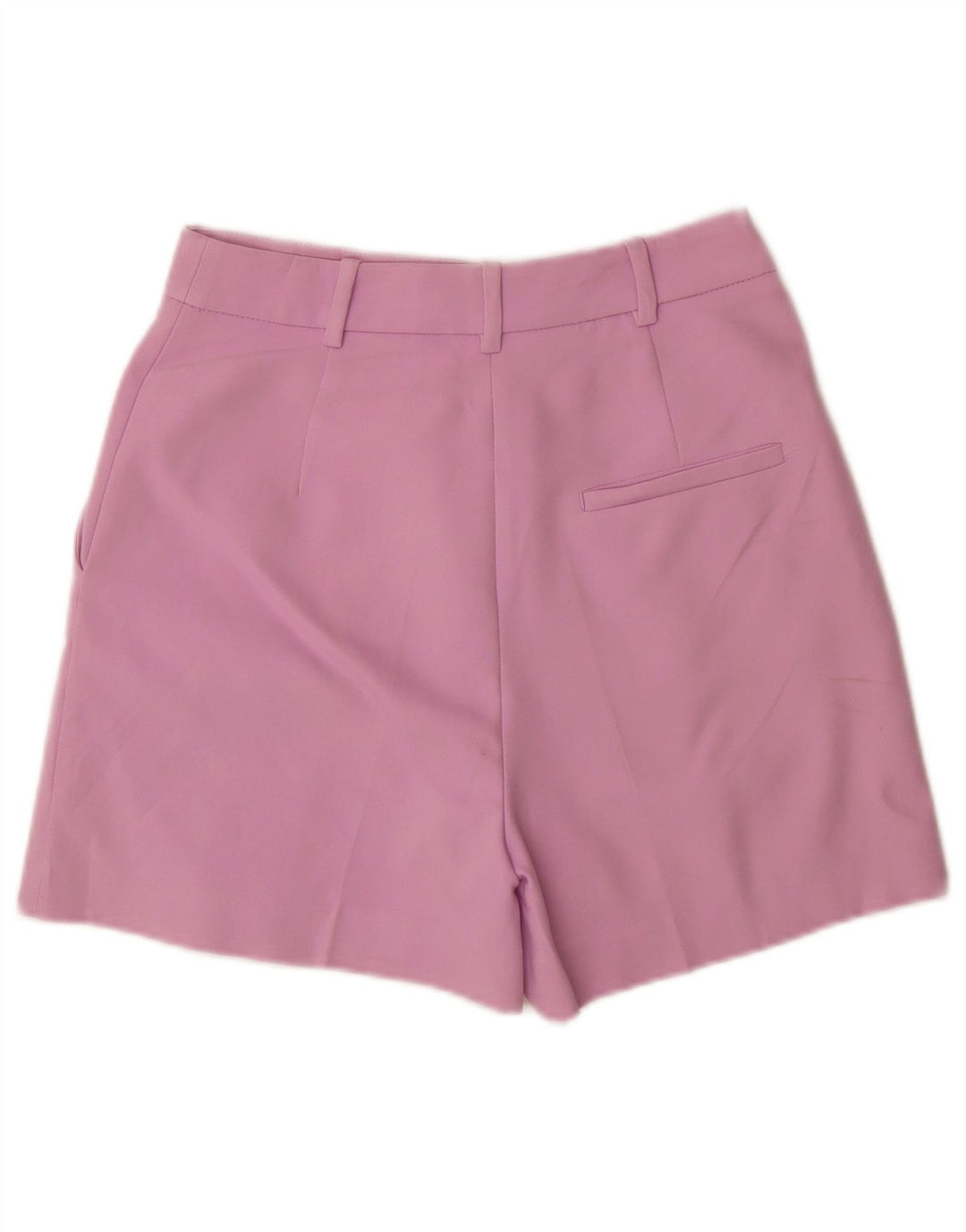 ZARA Womens Casual Shorts Small W26  Purple Cotton