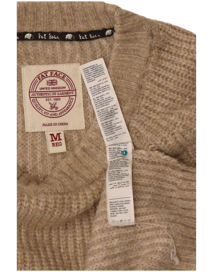 Maglione maglione girocollo da uomo Fat Face Acrilico beige medio