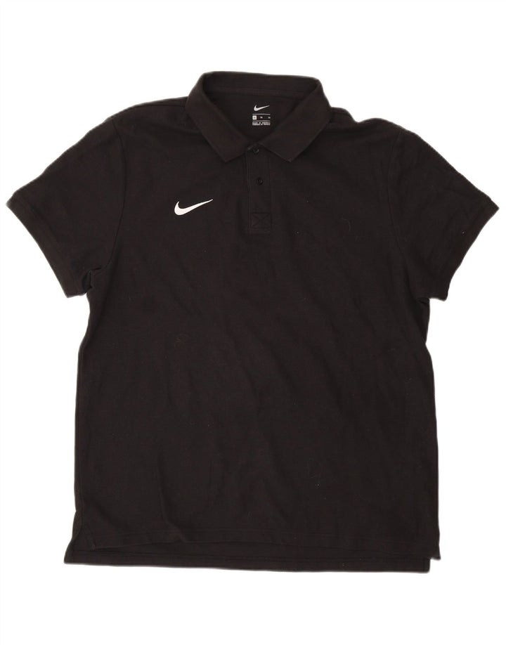 Polo Nike da uomo XL in cotone nero