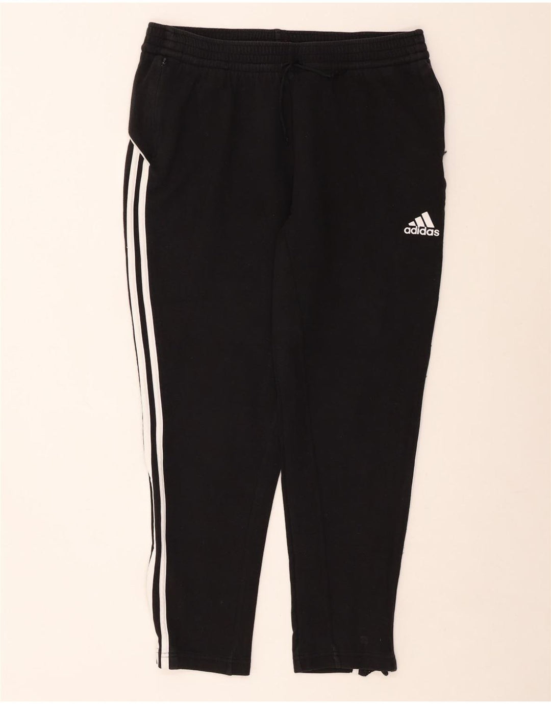 Pantaloni da tuta da donna ADIDAS UK 16/18 grandi cotone nero