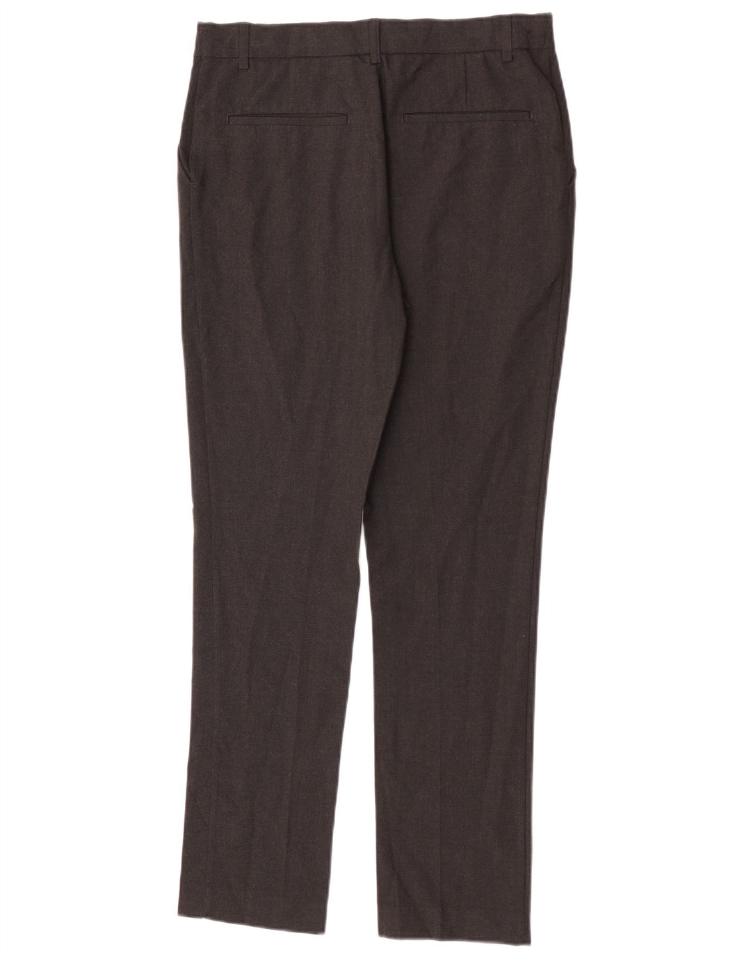 Pantaloni da abito slim Marks & Spencer da ragazzo 14-15 anni W29 L29 Poliestere grigio