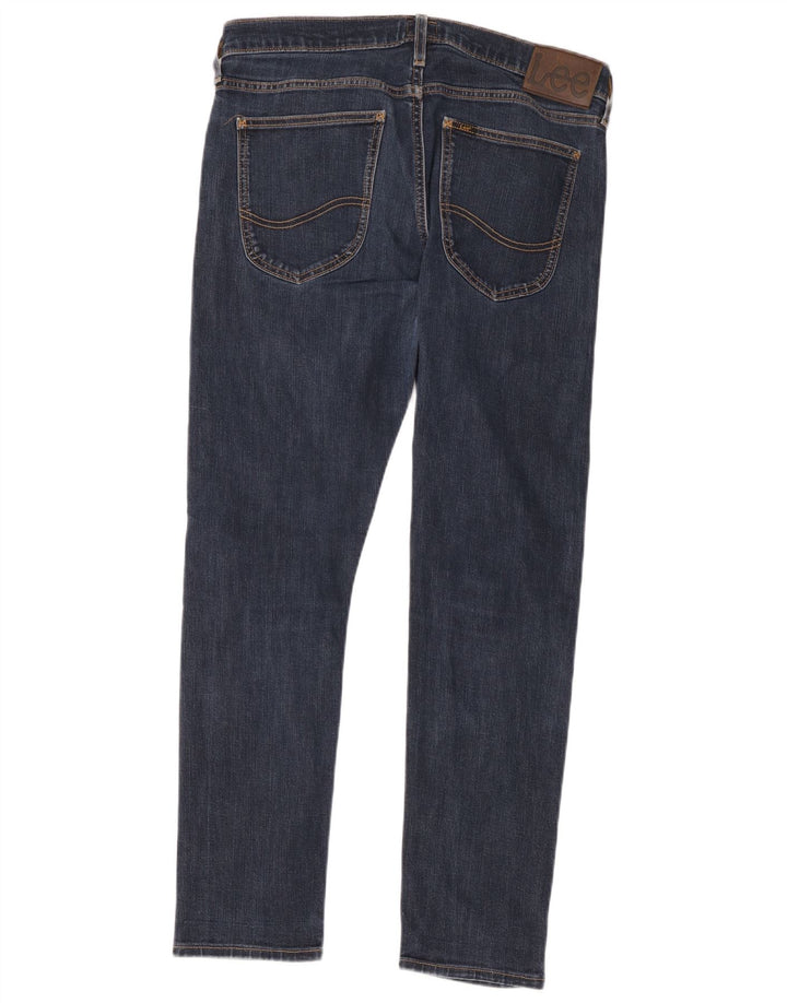 Jeans Lee Luke Slim da uomo W32 L32 in cotone blu navy