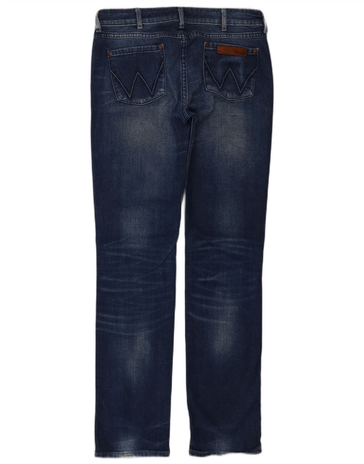 Jeans dritti da donna Wrangler W30 L32 cotone blu