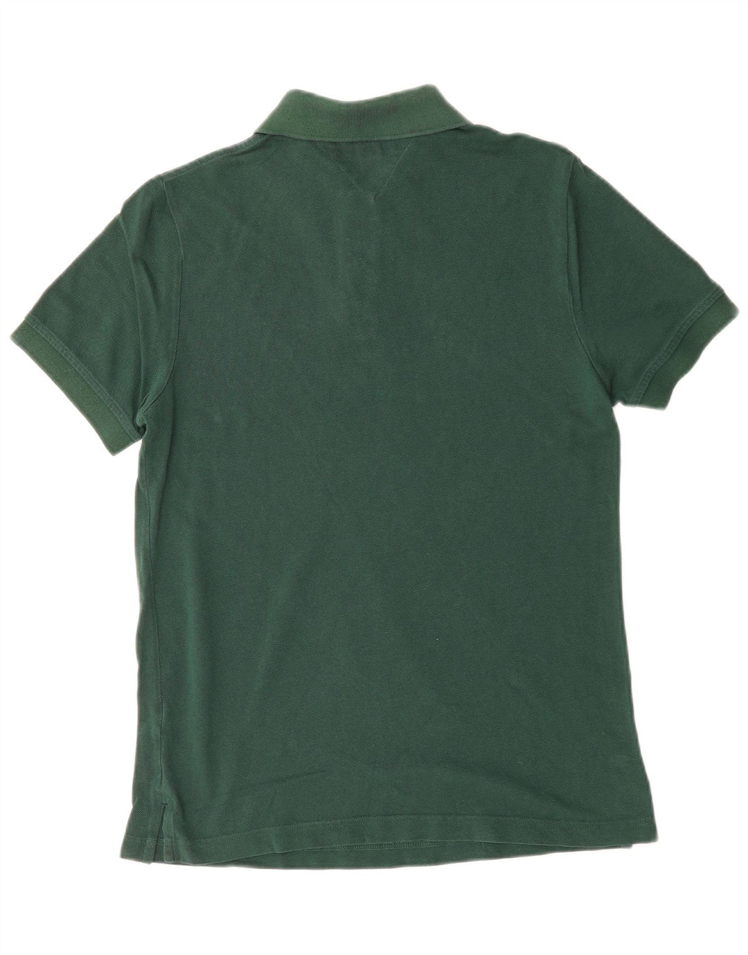Polo da uomo Tommy Hilfiger in cotone verde medio