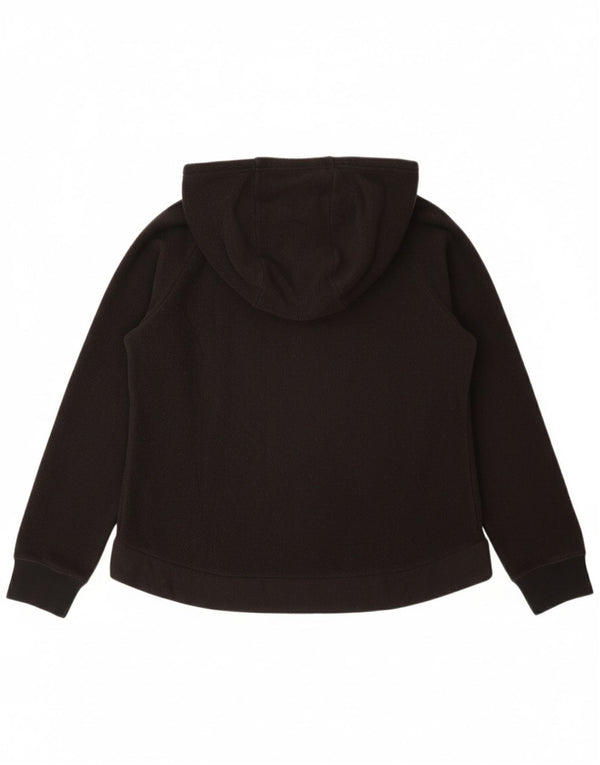 Maglione in pile con zip grafica NIKE per ragazze 13-14 anni XL poliestere nero