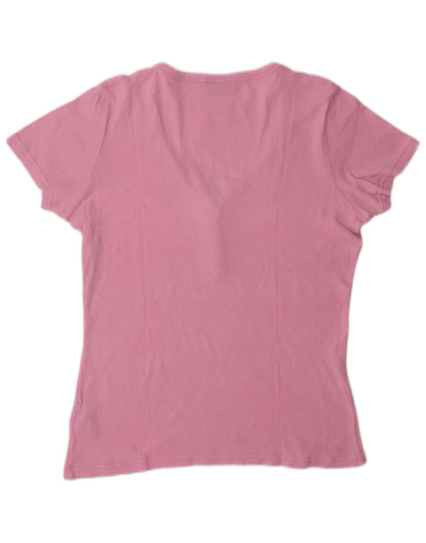 Maglietta da donna Fila Top UK 14 cotone rosa medio