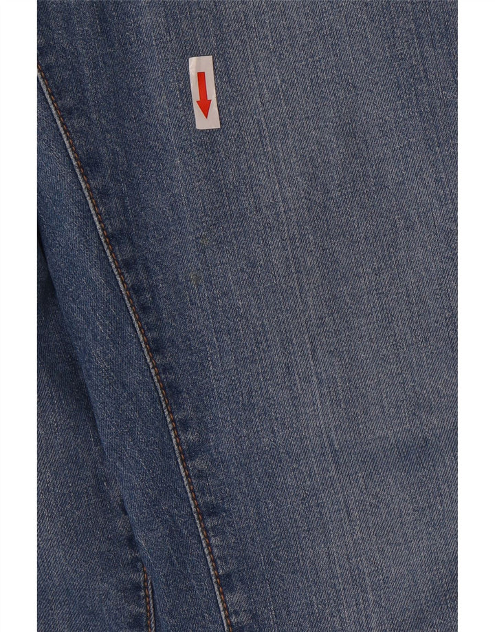 Jeans dritti da donna Wrangler W30 L32 cotone blu