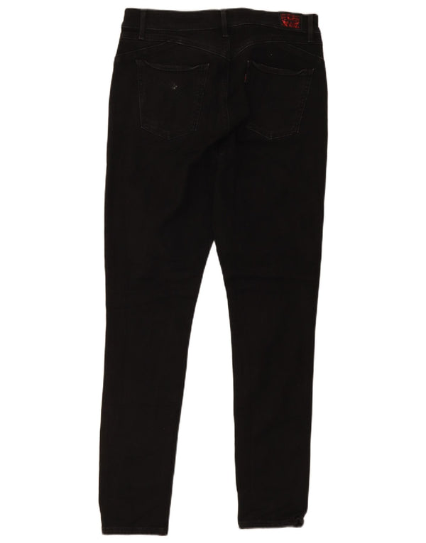 Jeans skinny a vita alta da donna Levi's W32 L30 cotone nero