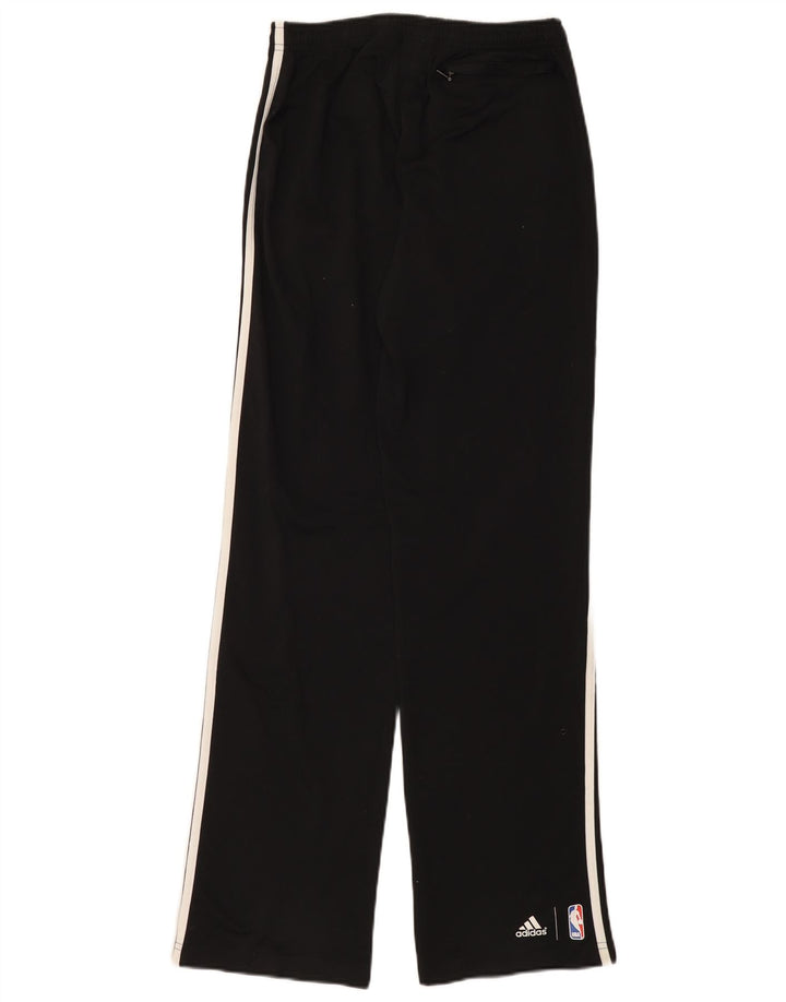 Pantaloni della tuta Adidas da uomo NBA, poliestere nero medio