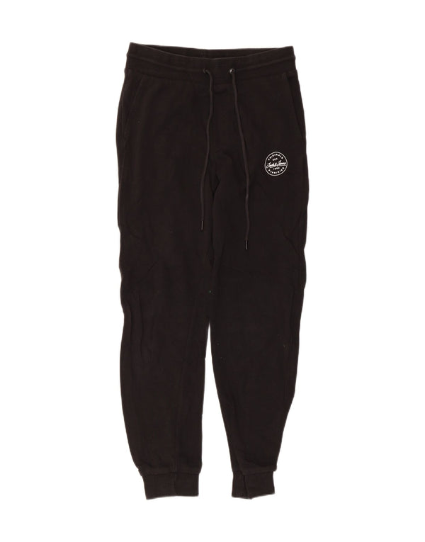 Pantaloni da tuta da uomo Jack & Jones Joggers XS in cotone nero