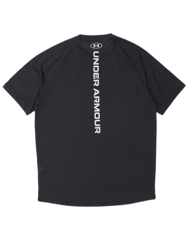 T-shirt grafica da uomo UNDER ARMOUR Top medio nero