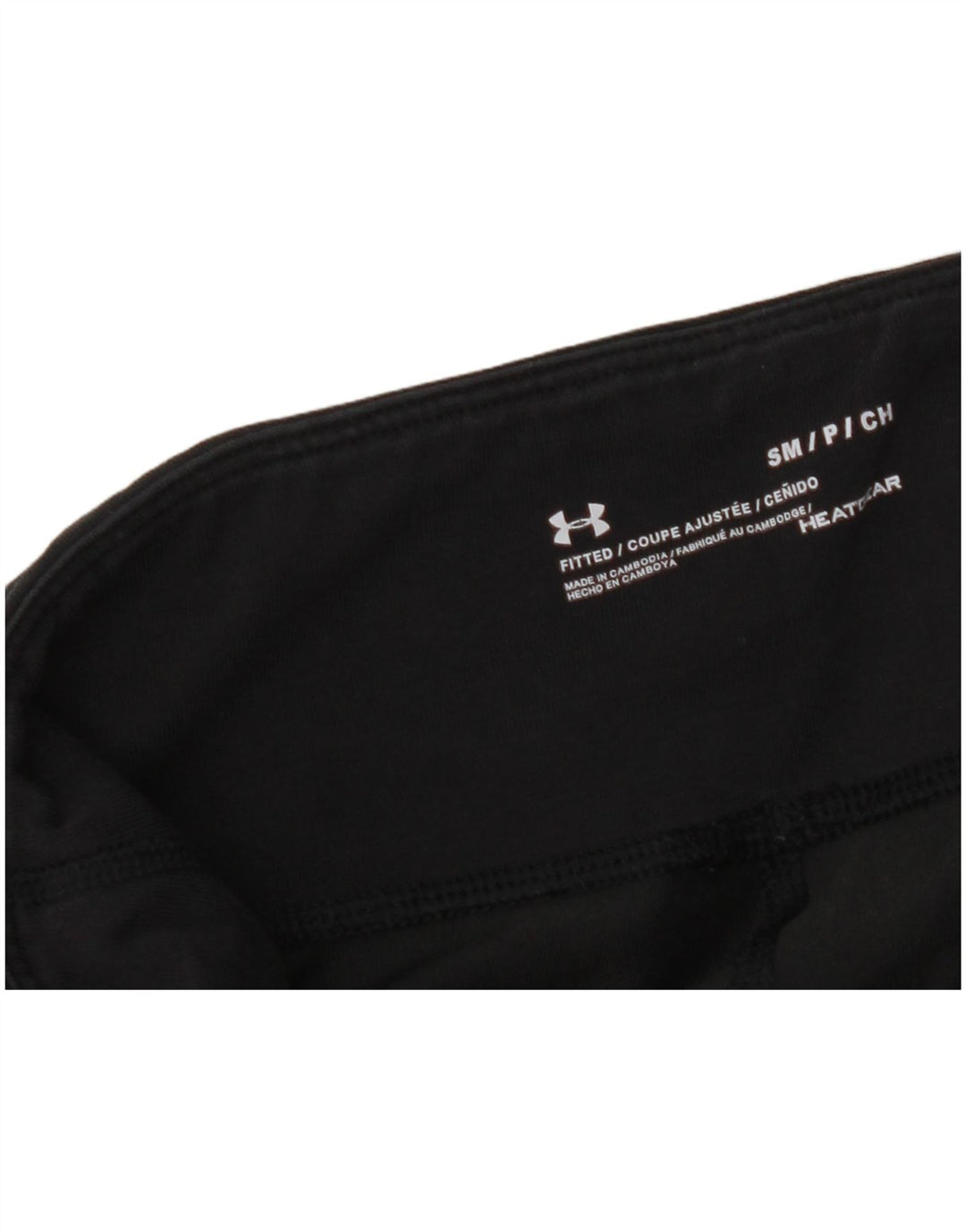 Leggings grafici da donna UNDER ARMOUR Heat Gear UK 10 piccoli neri