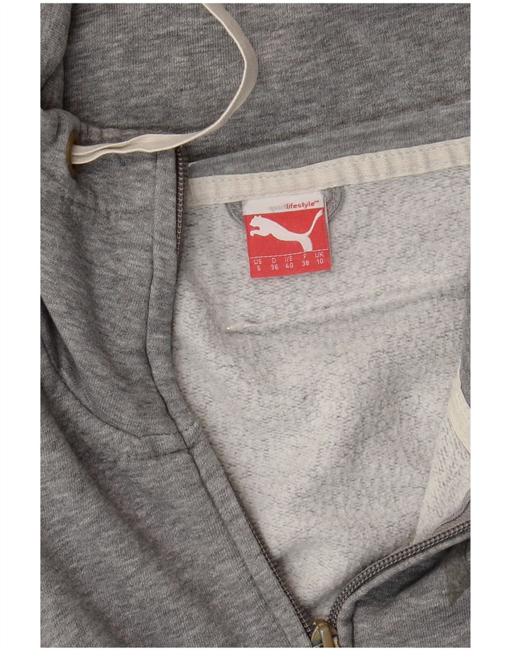 Giacca da tuta da donna PUMA UK 10 Small Grey Flecked