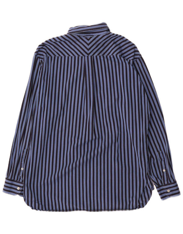 Camicia da uomo Tommy Hilfiger blu medio a righe