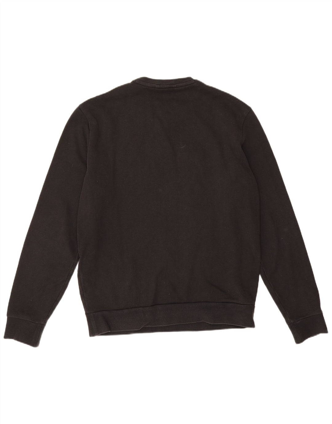 Felpa grafica da uomo Armani Felpa grande in cotone nero