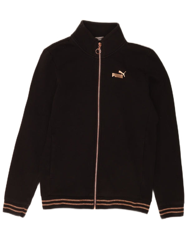 Giacca da tuta da donna Puma UK 6 XS nera a righe