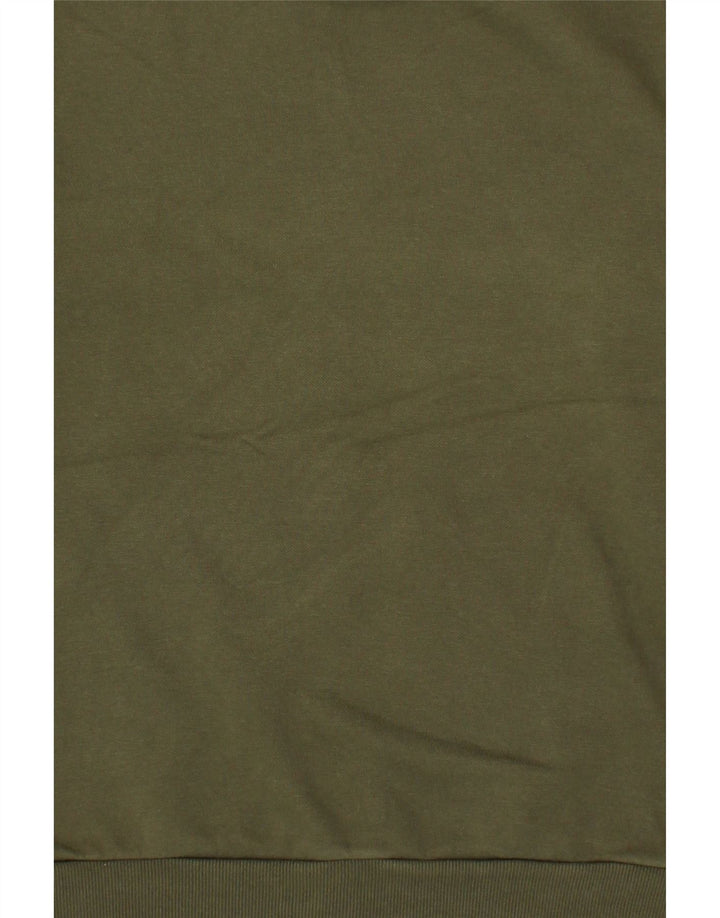 PUMA Mens Sweatshirt Jumper Small Green Cotton Vintage Puma and Second-Hand Puma from Messina Hembry 