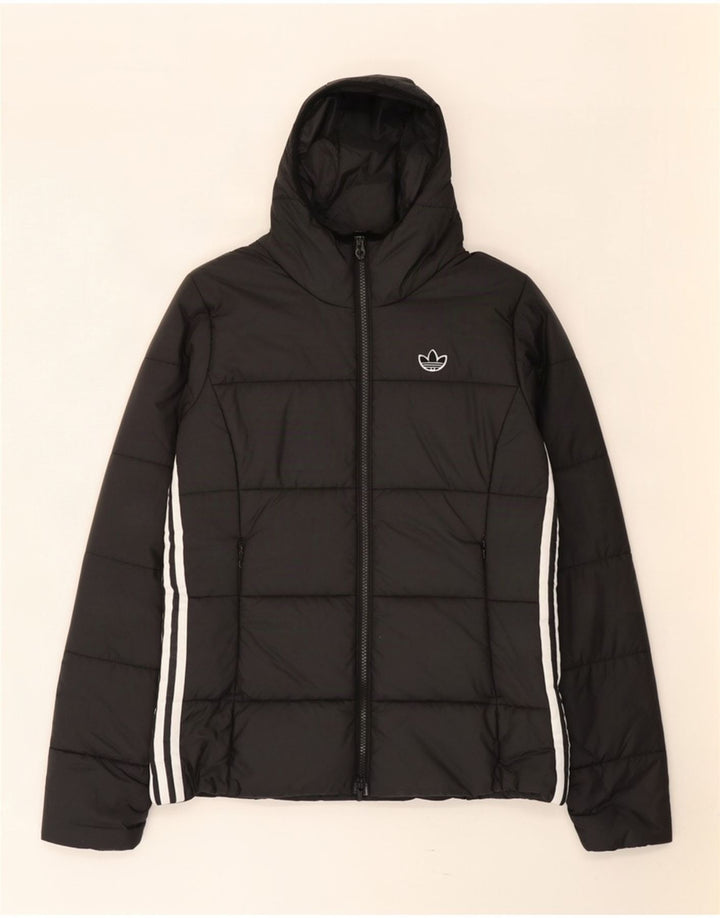 Adidas Donna UK 10 Piccolo Poliestere Nero