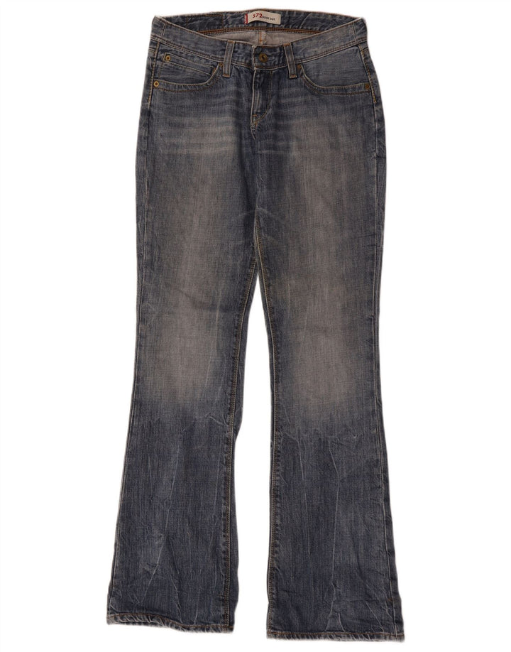 Jeans Levi's 572 Bootcut da donna W28 L34 cotone blu