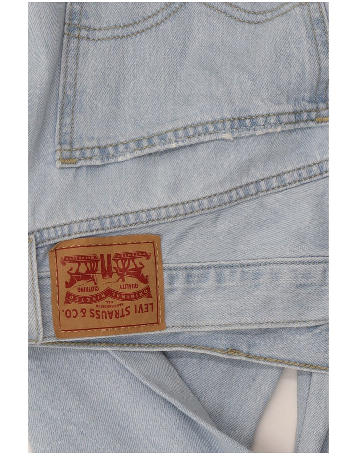 Jeans dritti invecchiati Levi's da uomo W36 L30 Blu