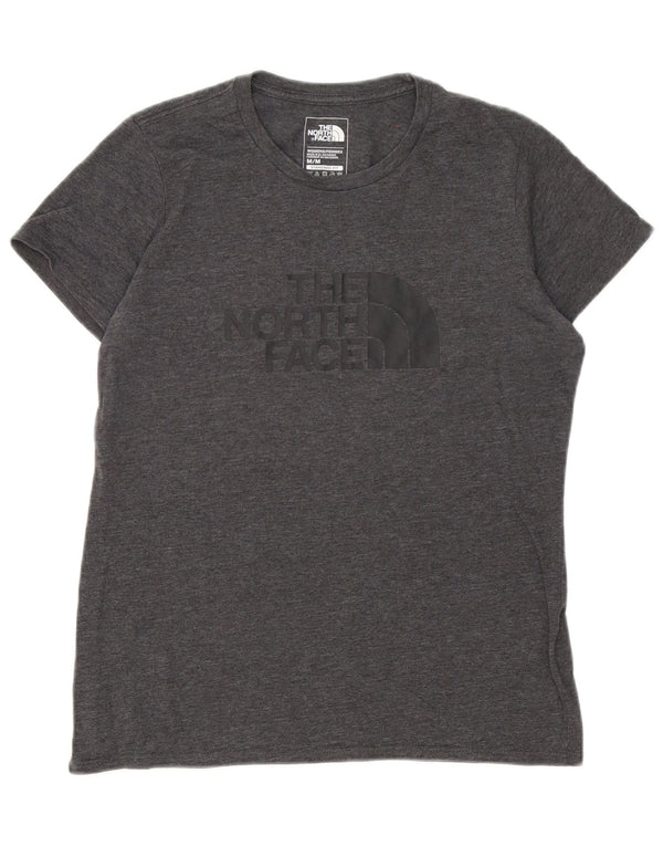 T-shirt grafica da donna The North Face Top UK 12 Cotone grigio medio