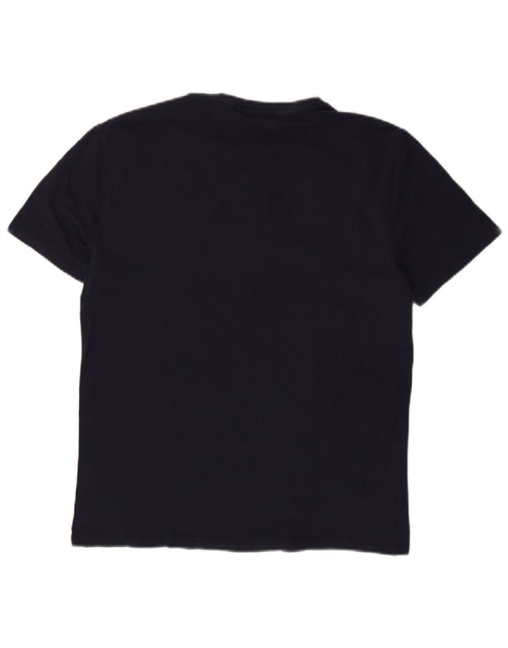 T-shirt Uomo Trussardi Jeans Top Small Blu Navy