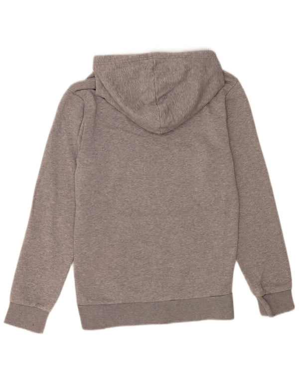 Felpa con cappuccio grafica da uomo Adidas XS grigia