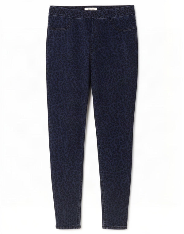 Jeans Jeggings da donna Marks & Spencer UK 12 medio W30 L28 blu navy