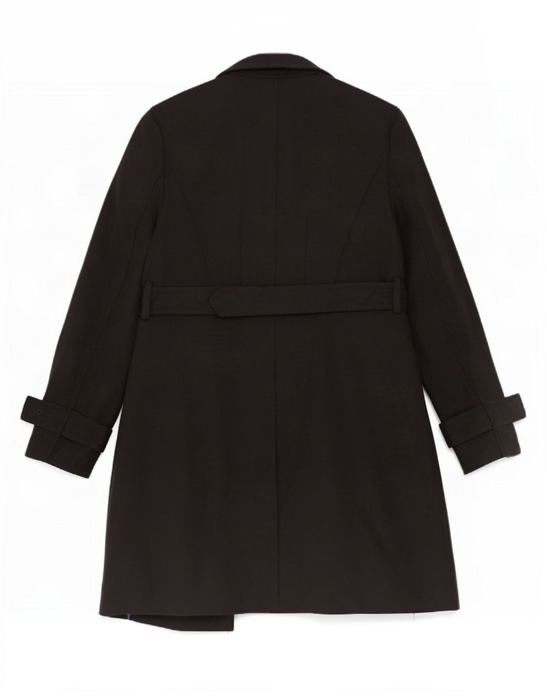 Cappotto aperto da donna Ted Baker taglia 4 grande poliestere nero
