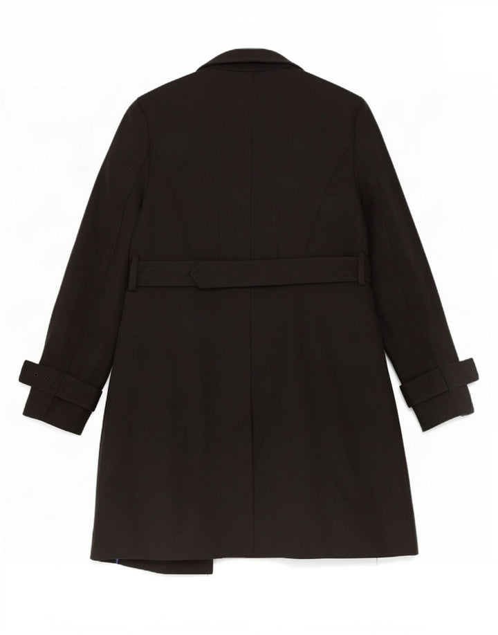 Cappotto aperto da donna Ted Baker taglia 4 grande poliestere nero