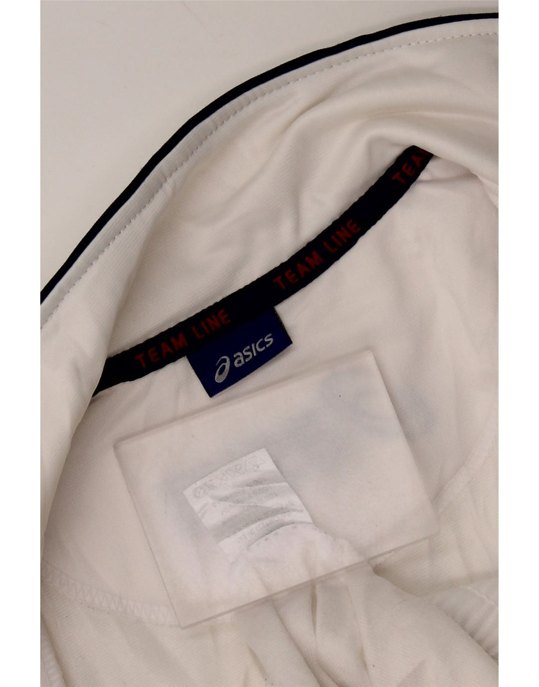 Giacca sportiva ASICS da uomo con grafica, giacca in poliestere color block bianco medio